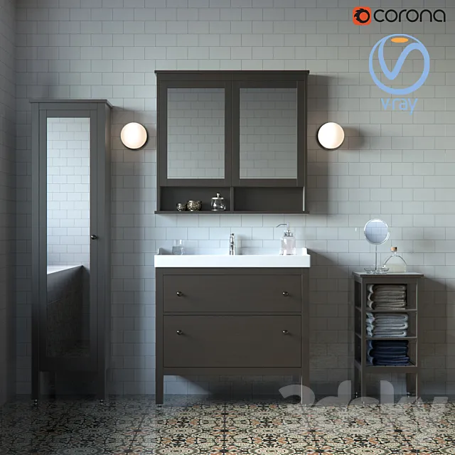 IKEA HEMNES. RÄTTVIKEN. LILLHOLMEN. GRANSKÄR and BALUNGEN 3DModel IKEA HEMNES. RÄTTVIKEN. LILLHOLMEN. GRANSKÄR and BALUNGEN 3DModel