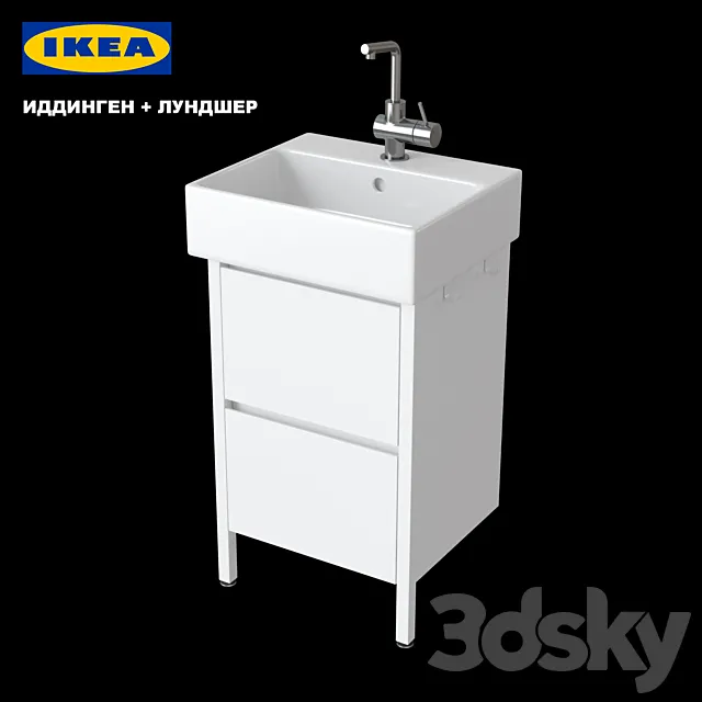 IKEA IDDINGEN 3DModel IKEA IDDINGEN 3DModel