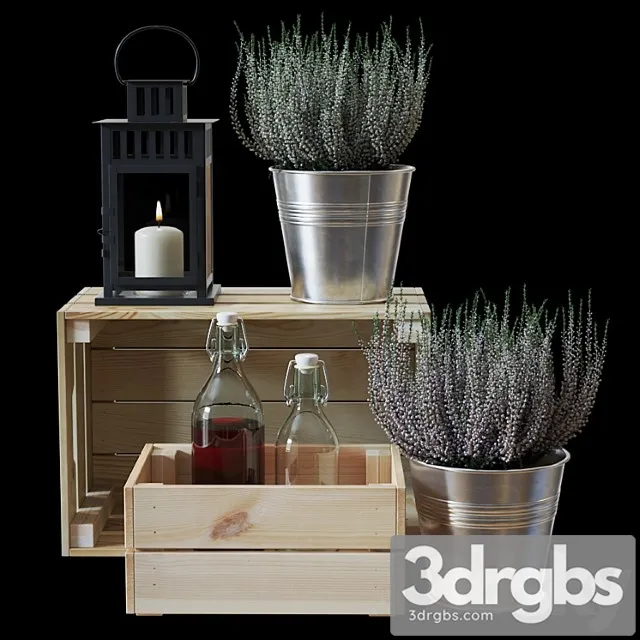 Ikea ikea set 1 3D Model Download