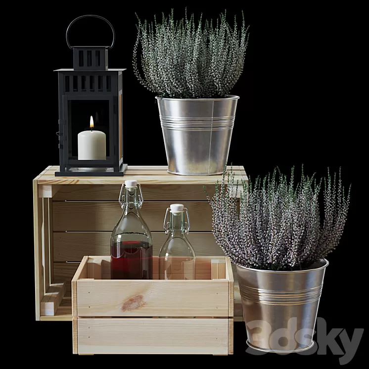 IKEA IKEA set 1 3D Model IKEA IKEA set 1 3D Model