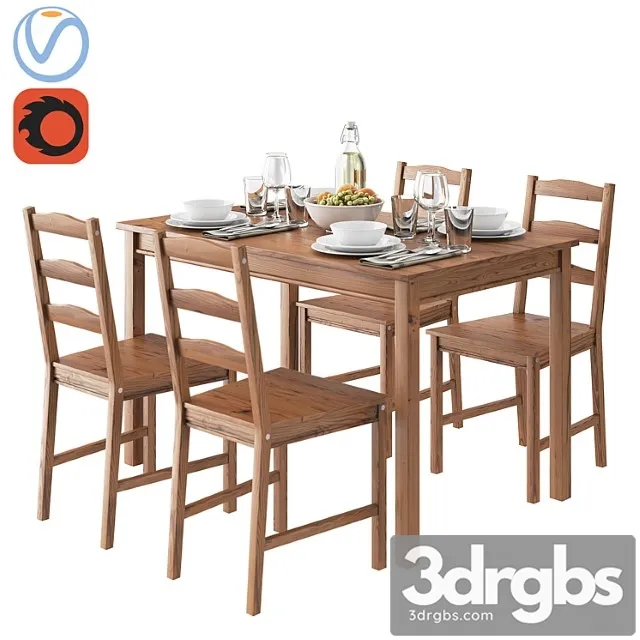 Ikea jokkmokk 2 3D Model Download