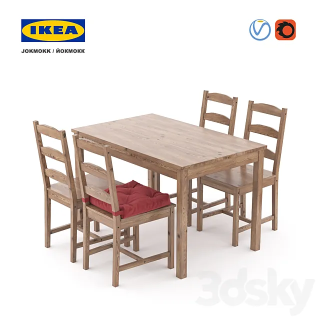 IKEA JOKMOKK _ Jokkmokk 3D Model IKEA JOKMOKK _ Jokkmokk 3D Model