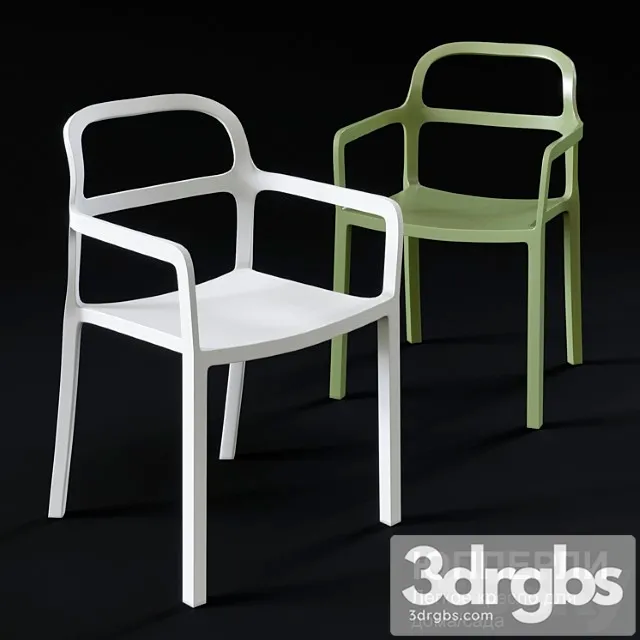 Ikea jupperleg chair 2 3D Model Download