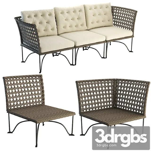 Ikea jutholmen modular garden sofa Ikea jutholmen modular garden sofa