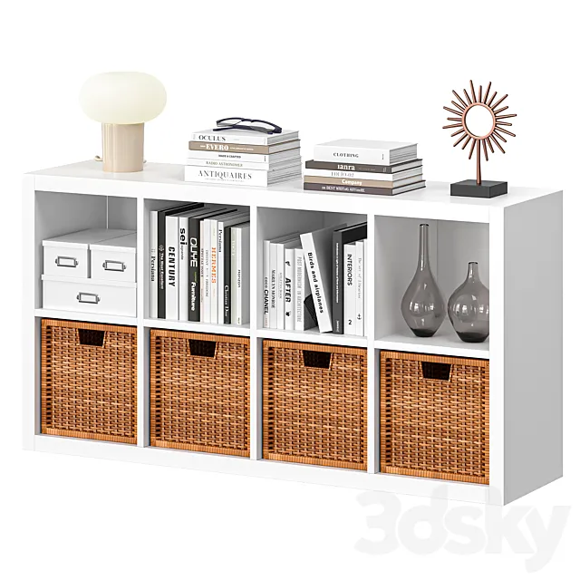 IKEA KALLAX Shelving Unit 77cm 3D Model