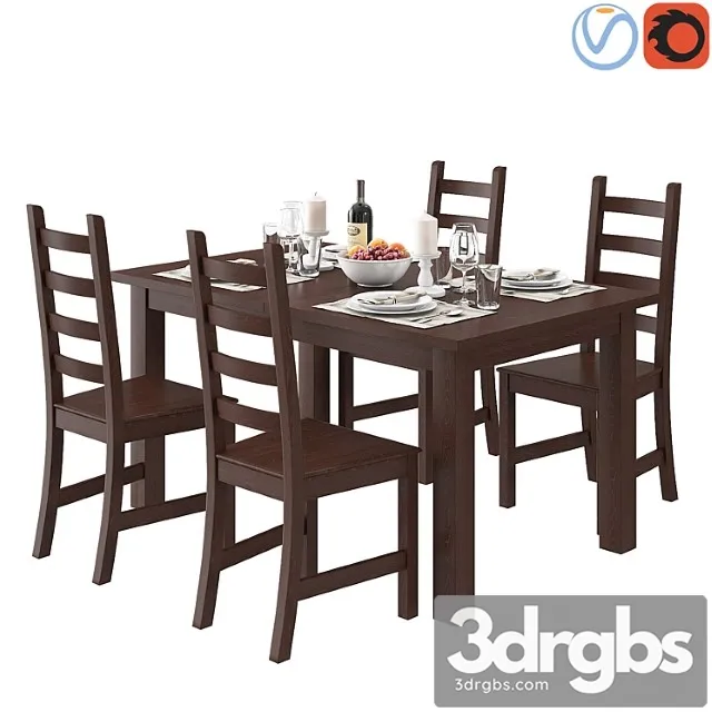 Ikea kaustby and stornas 2 3D Model Download