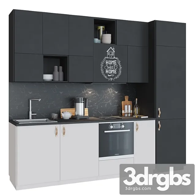 Ikea kitchen 3D Model Download