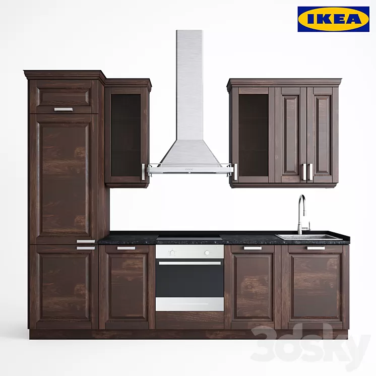 IKEA Kitchen 3D Model IKEA Kitchen 3D Model