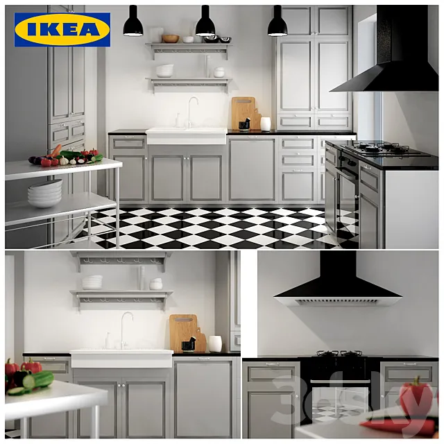 IKEA KITCHEN 3DModel