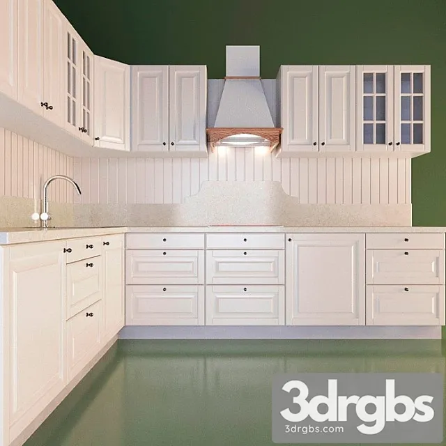 Ikea Kitchen 4 3D Model Download
