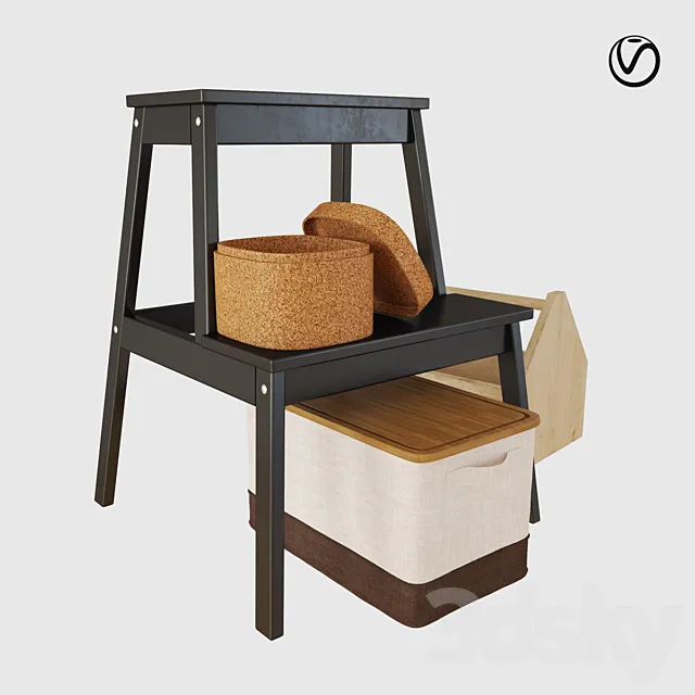 IKEA kitchen accessories 3D Model IKEA kitchen accessories 3D Model