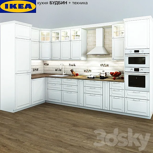 IKEA kitchen BUDBIN 3DModel