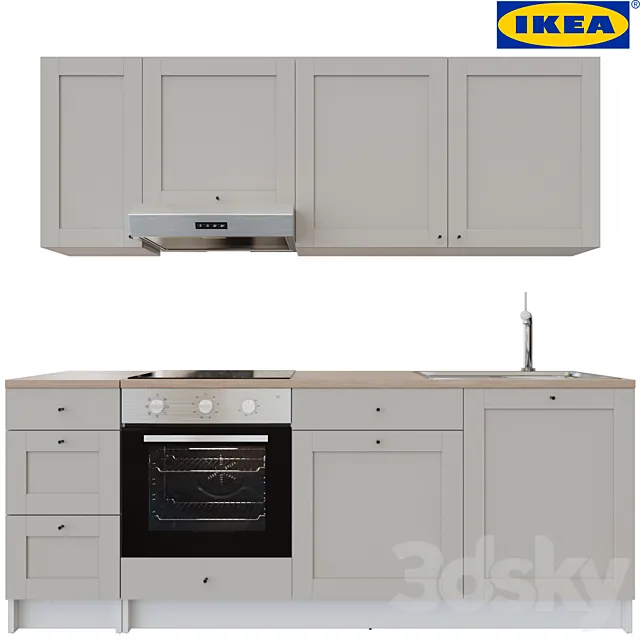 IKEA Kitchen Knokskhult 3DModel