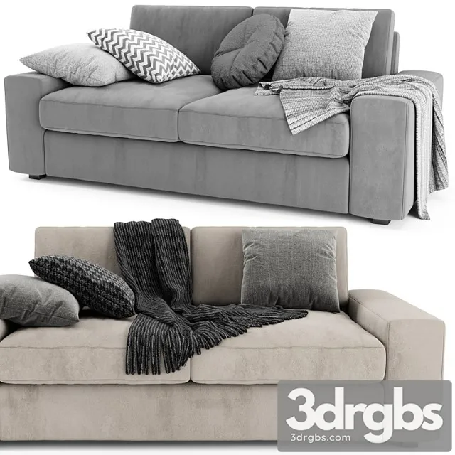 Ikea Kivik Loveseat 3D Model Download