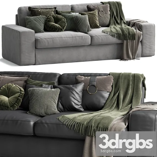 Ikea Kivik Sofa 2 3D Model Download