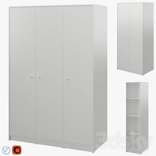 IKEA Kleppstad 3D Model