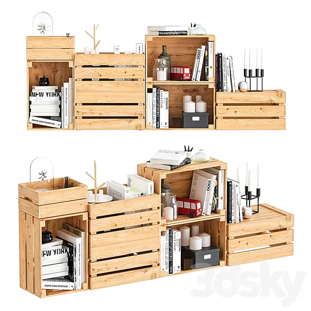 IKEA knagglig decor 3DModel