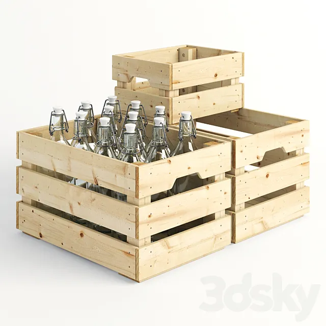 IKEA | KNAGGLIG + KORKEN 3DModel