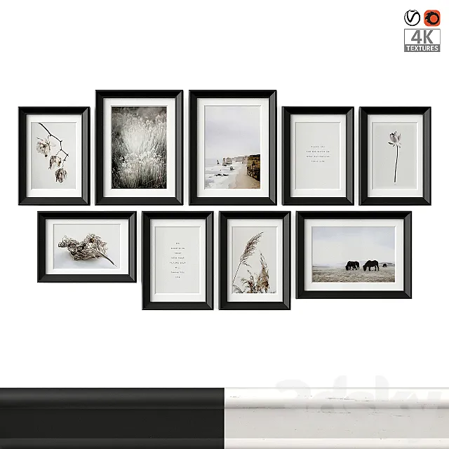 IKEA Knoppang Collage 05 3DModel IKEA Knoppang Collage 05 3DModel