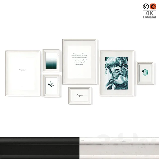 IKEA Knoppang Collage 20 3DModel IKEA Knoppang Collage 20 3DModel