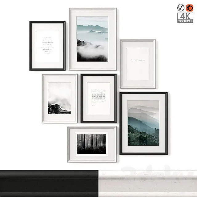 IKEA Knoppang Collage 27 3DModel IKEA Knoppang Collage 27 3DModel