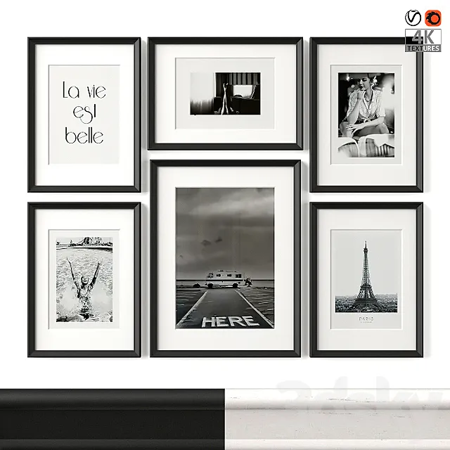 IKEA Knoppang Collage 28 3D Model IKEA Knoppang Collage 28 3D Model