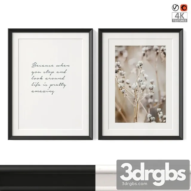 IKEA Knoppang Pair Set 3D Model Download