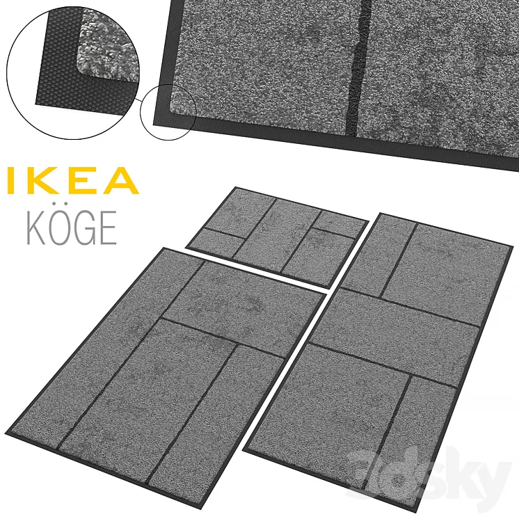 IKEA KÖGE 3D Model IKEA KÖGE 3D Model