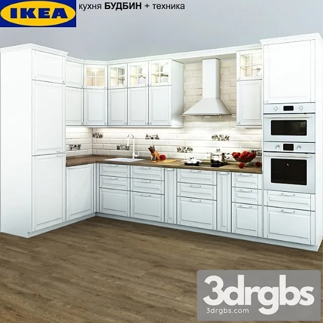 Ikea Kukhnia Budbin 3D Model Download