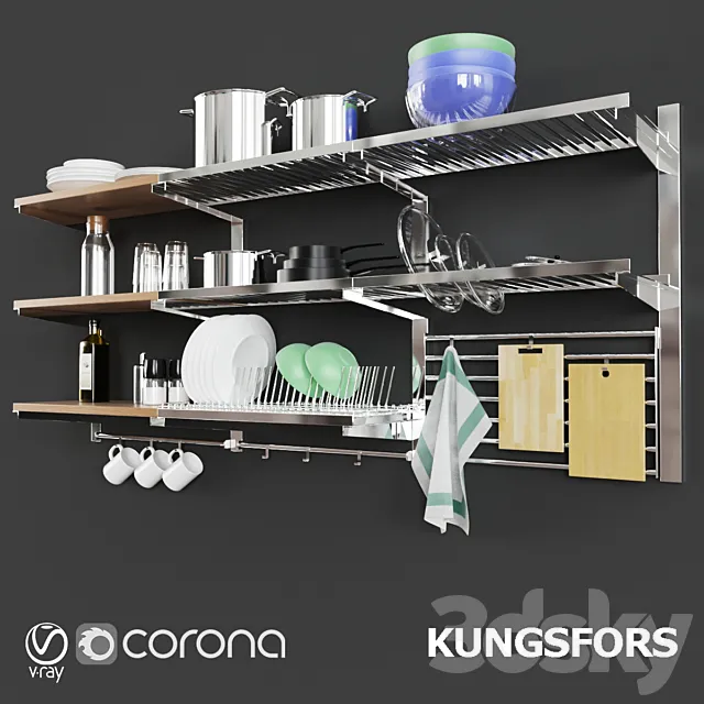 Ikea Kungsfors 3D Model