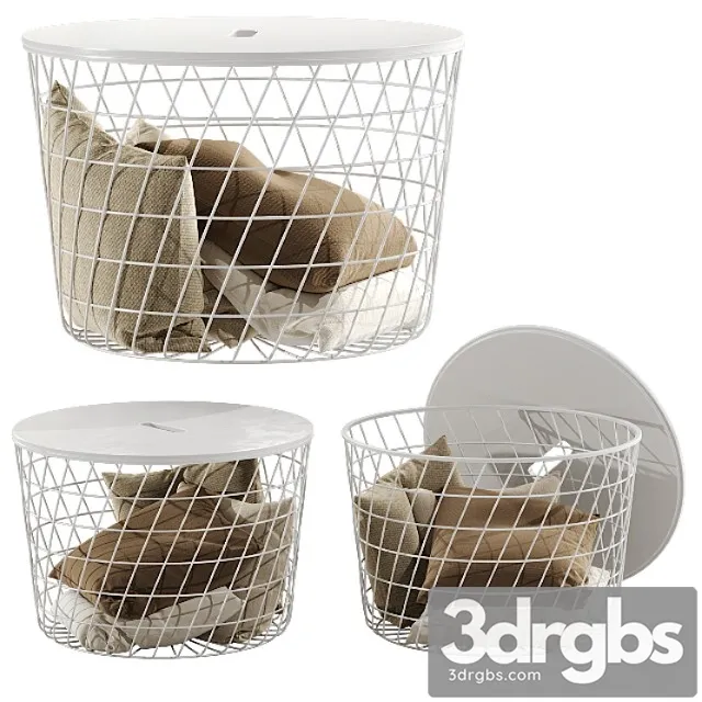 Ikea – kvistbro storage table 61 cm 2 3D Model Download