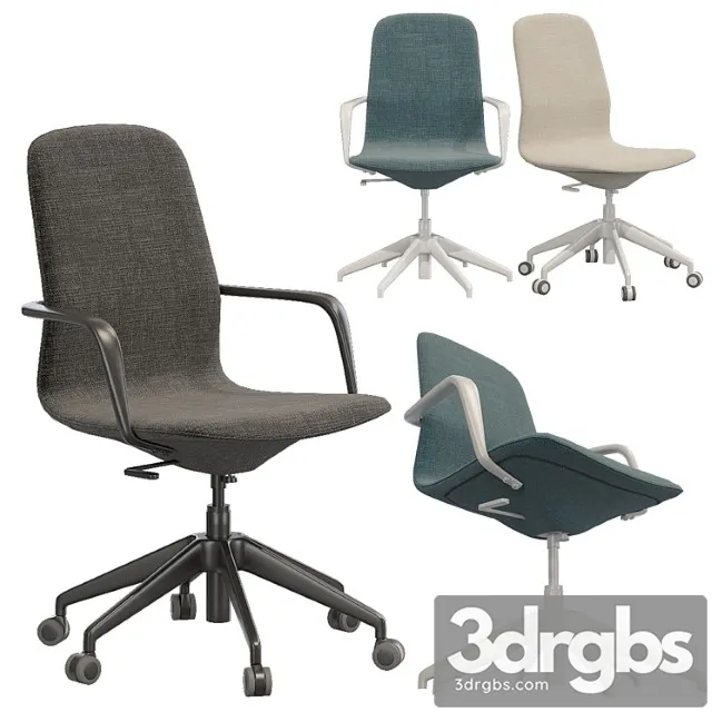 Ikea langfjall office chair 2 3D Model Download