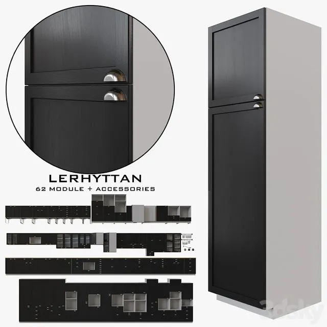 IKEA LERHYTTAN 3D Model