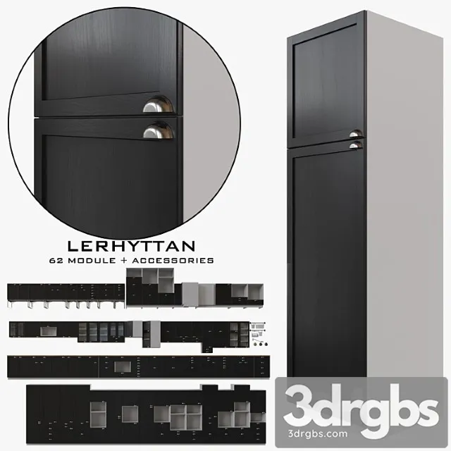 Ikea lerhyttan 3D Model Download