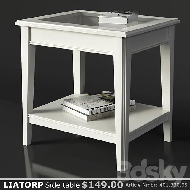 IKEA LIATORP Side table 3DModel IKEA LIATORP Side table 3DModel