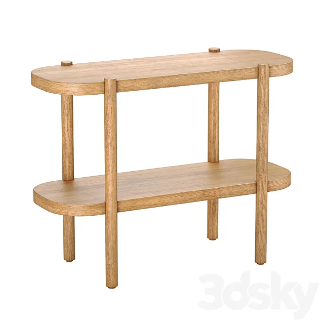 Ikea listerby console table 3D Model
