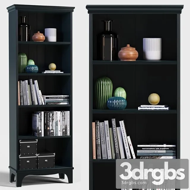 Ikea lommarp bookcase 3D Model Download