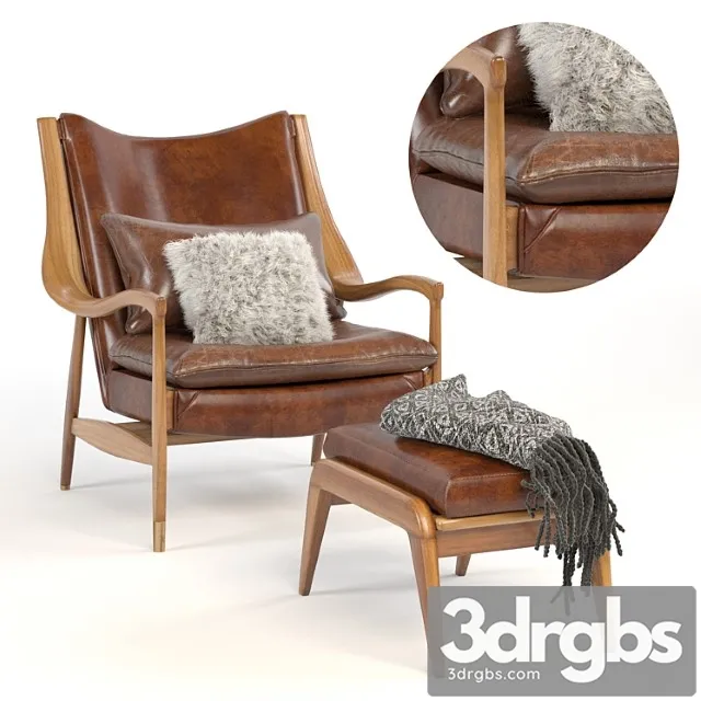 Ikea Lounge Chair 5 3D Model Download