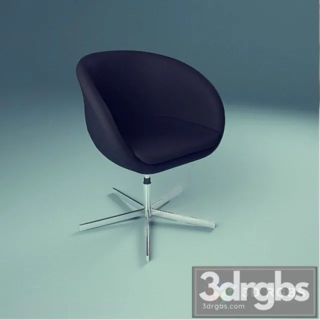 Ikea lreslo Komp Chair 3D Model Download