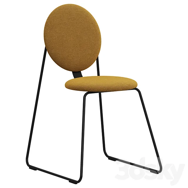IKEA MANHULT chair 3D Model IKEA MANHULT chair 3D Model
