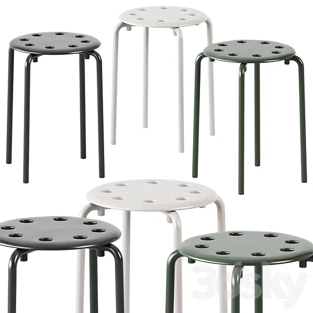 IKEA Marius Stool _ Stool 3DModel IKEA Marius Stool _ Stool 3DModel