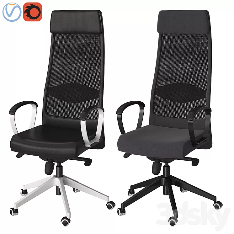 Ikea MARKUS 3D Model Ikea MARKUS 3D Model