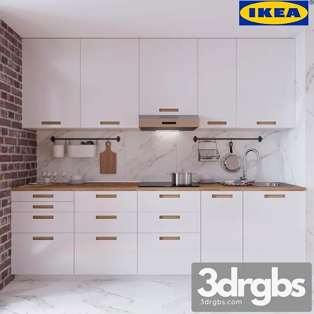 Ikea Marsta 1 Kitchen 3D Model Download