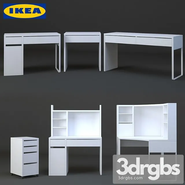 Ikea Mikke Set 3D Model Download