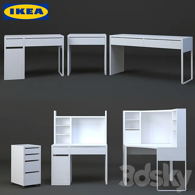 IKEA Mikke set 3D Model