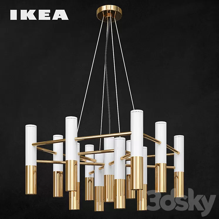 Ikea Modern Suspension Lamp 3D Model Ikea Modern Suspension Lamp 3D Model