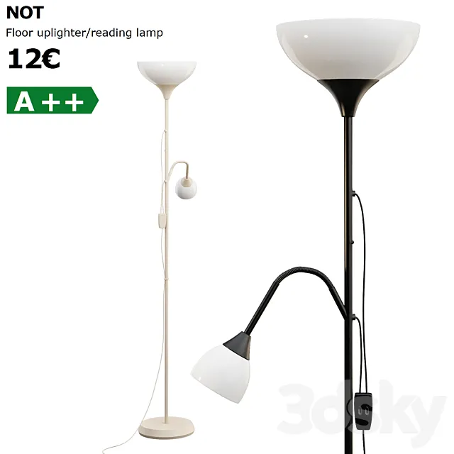Ikea not floor lamp 3D Model Ikea not floor lamp 3D Model