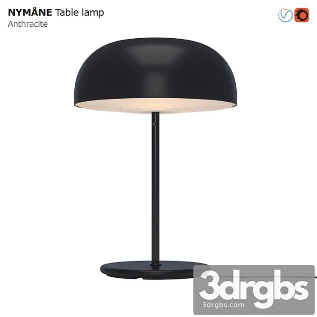 Ikea nymane anthracite 3D Model Download