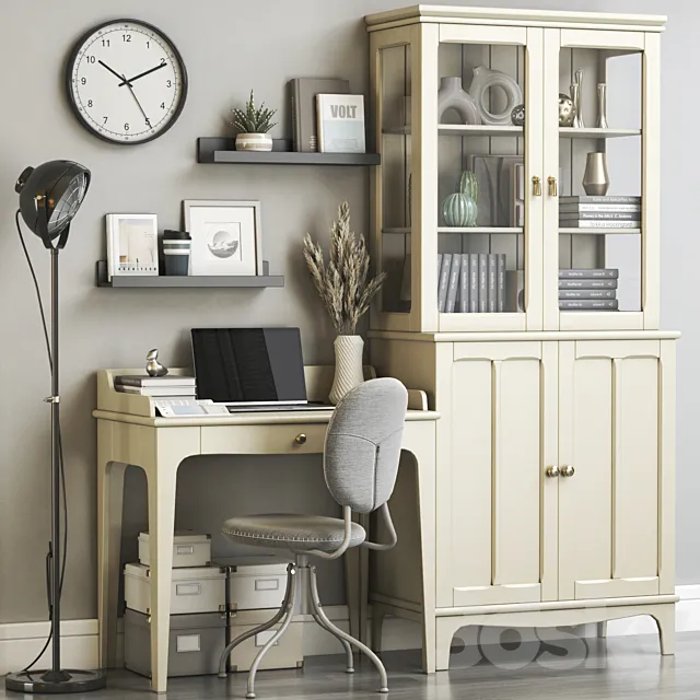 IKEA office workplace 106 3DModel