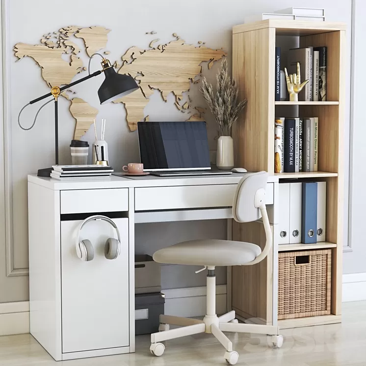 IKEA office workplace 23 3D Model